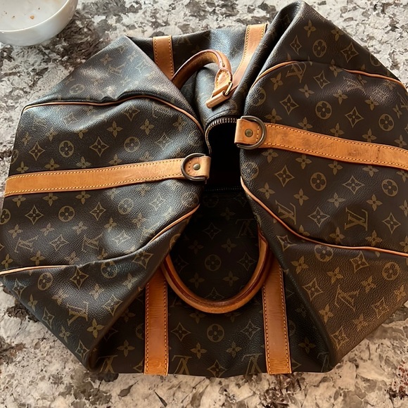 Verified Authentic vintage (Jan1990) Louis Vuitton Keepall 50 in Monogram Canvas - Picture 9 of 10